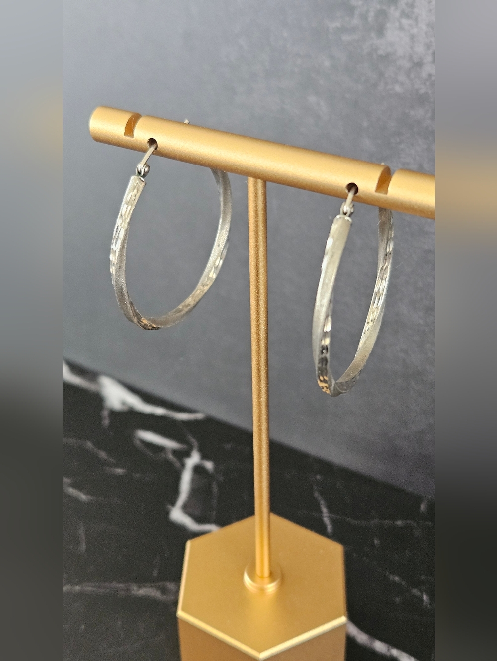 Sterling Silver Hoop Earrings
